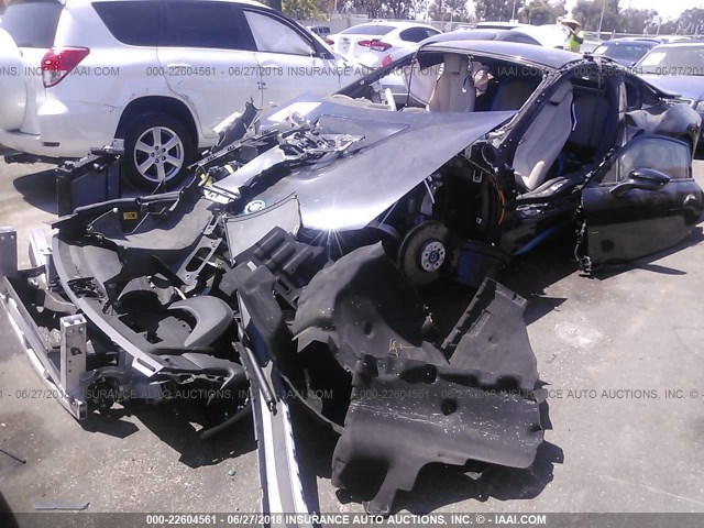 WBY2Z2C51FV392983 - 2015 BMW I8 BLACK photo 2