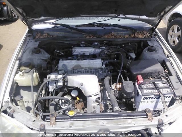 4T1BG22K41U868720 - 2001 TOYOTA CAMRY CE/LE/XLE 银色 照片 10