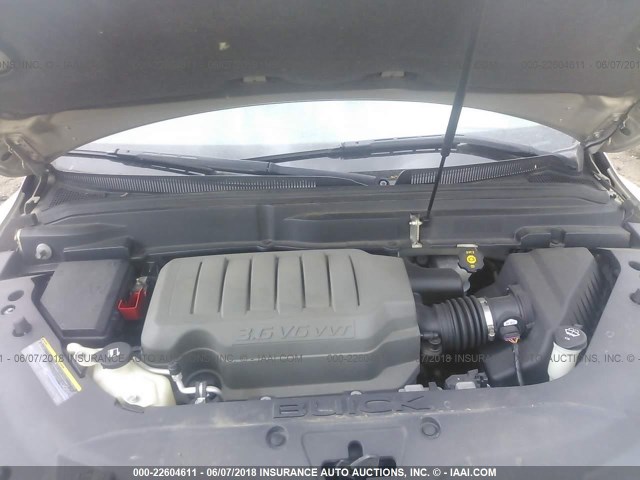5GAER237X8J135204 - 2008 BUICK ENCLAVE CXL 棕色 照片 10