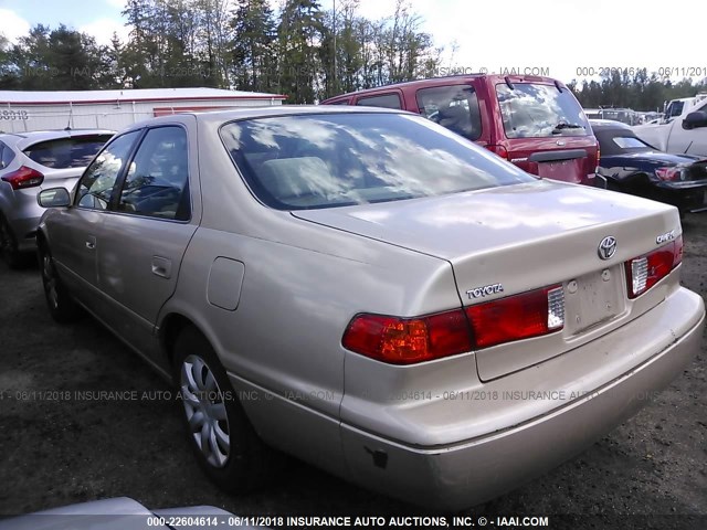 4T1BG22K4YU682332 - 2000 TOYOTA CAMRY CE/LE/XLE ოქროსფერი ფოტო 3