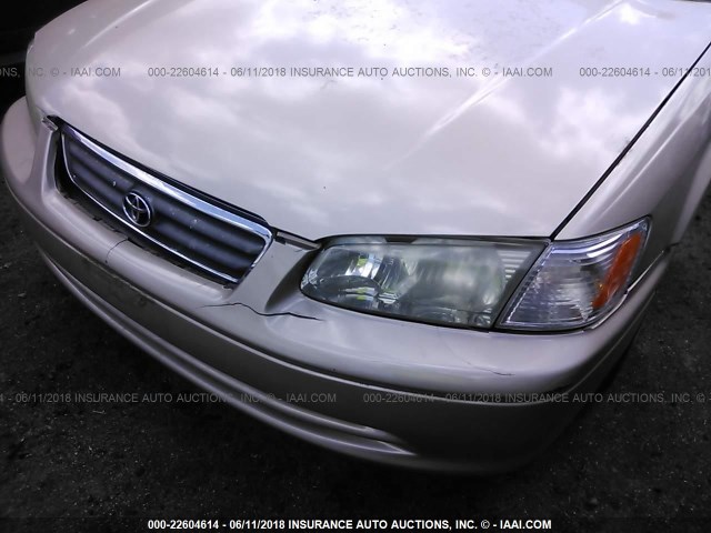 4T1BG22K4YU682332 - 2000 TOYOTA CAMRY CE/LE/XLE GOLD photo 6