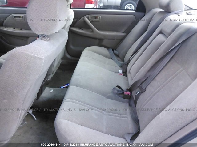 4T1BG22K4YU682332 - 2000 TOYOTA CAMRY CE/LE/XLE ოქროსფერი ფოტო 8