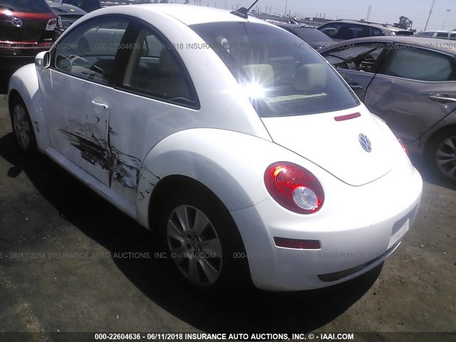 3VWRG3AG5AM013306 - 2010 VOLKSWAGEN NEW BEETLE 白色 照片 3