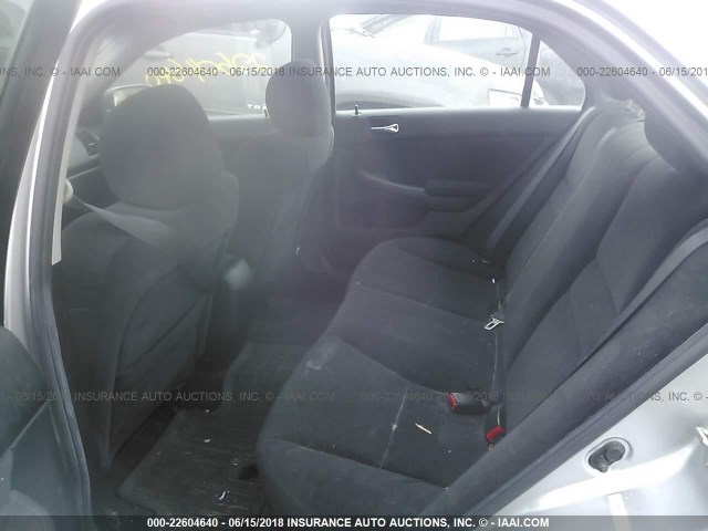 1HGCM55156A125919 - 2006 HONDA ACCORD VALUE SILVER photo 8