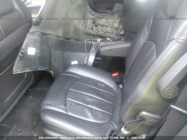 5GALVCED9AJ193385 - 2010 BUICK ENCLAVE CXL 黑色 照片 8