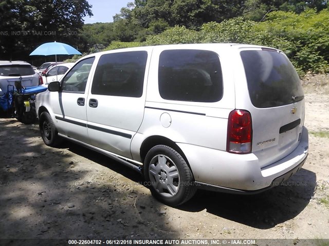 1GNDV23L16D107250 - 2006 CHEVROLET UPLANDER LS WHITE photo 3