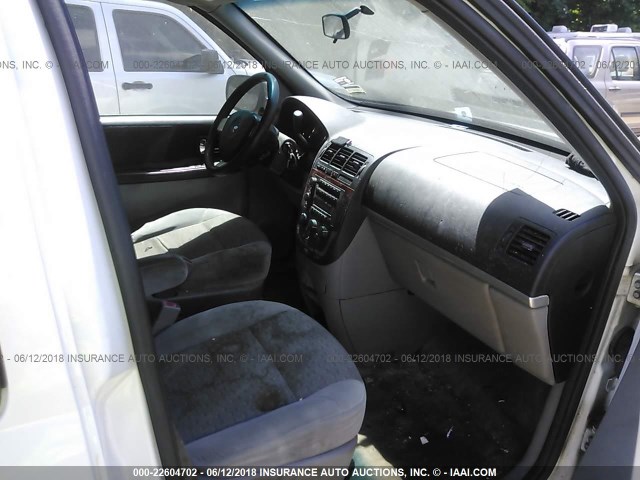 1GNDV23L16D107250 - 2006 CHEVROLET UPLANDER LS WHITE photo 5