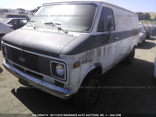 CGY253U171959 - 1973 CHEVROLET VAN WHITE photo 2