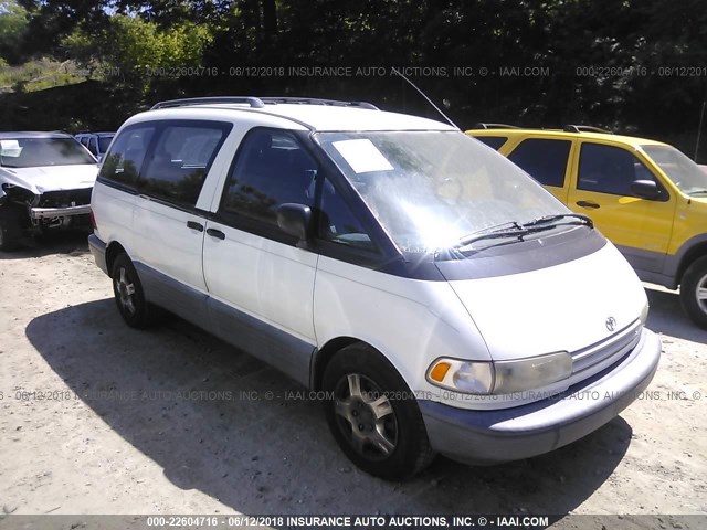 JT3AC11R4P1090700 - 1993 TOYOTA PREVIA DX WHITE photo 1