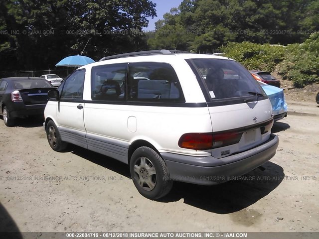 JT3AC11R4P1090700 - 1993 TOYOTA PREVIA DX WHITE photo 3