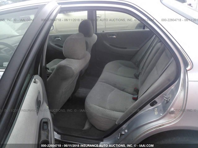 1HGCG56752A159475 - 2002 HONDA ACCORD SE SILVER photo 8