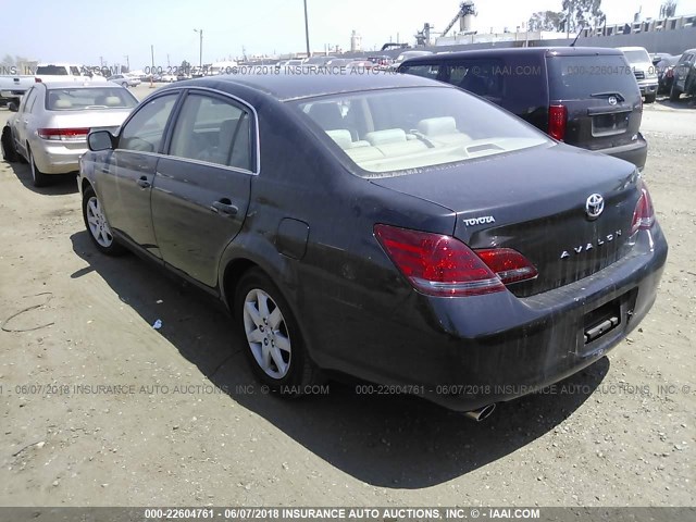 4T1BK36B08U261318 - 2008 TOYOTA AVALON XL/XLS/TOURING/LIMITED BLACK photo 3