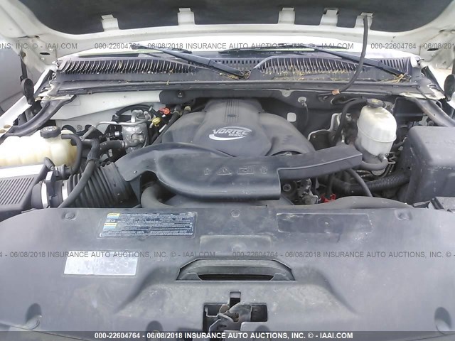 1GKEK63U73J236178 - 2003 GMC YUKON DENALI WHITE photo 10