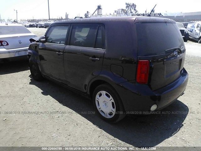 JTLKE50E891077102 - 2009 TOYOTA SCION XB იასამნისფერი ფოტო 3