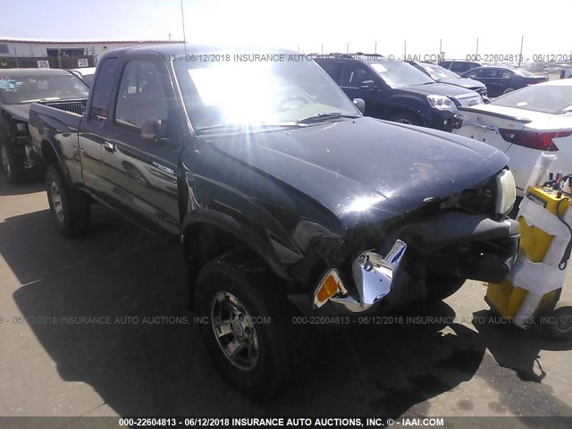 4TAWN72N9XZ409046 - 1999 TOYOTA TACOMA XTRACAB BLACK photo 1