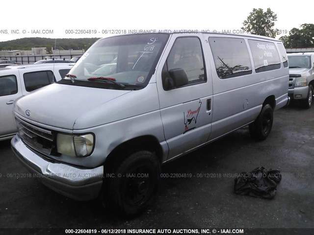 1FBJS31H7THA30496 - 1996 FORD ECONOLINE E350 SUPER DUTY GRAY photo 2