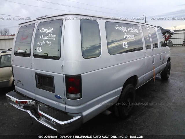 1FBJS31H7THA30496 - 1996 FORD ECONOLINE E350 SUPER DUTY GRAY photo 4