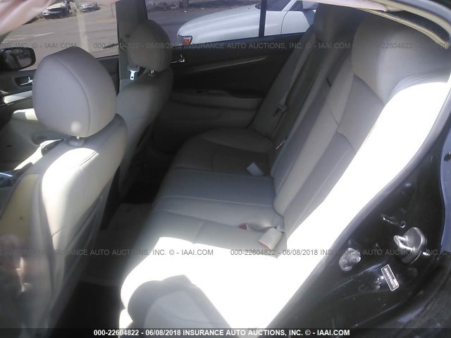 JN1CV6AP3FM580703 - 2015 INFINITI Q40 BLACK photo 8