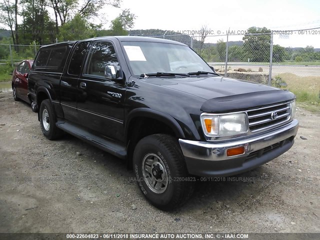 JT4UN24D1T0021214 - 1996 TOYOTA T100 XTRACAB SR5 BLACK photo 1