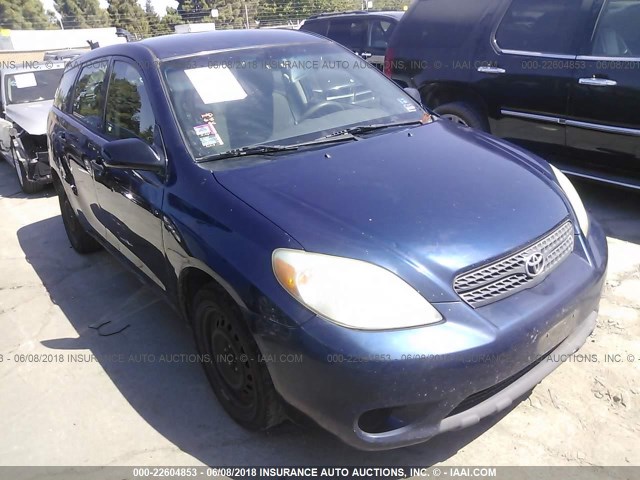 2T1KR32E55C479831 - 2005 TOYOTA COROLLA MATRIX XR Navy photo 1