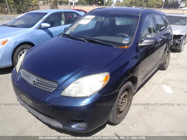 2T1KR32E55C479831 - 2005 TOYOTA COROLLA MATRIX XR Navy photo 2