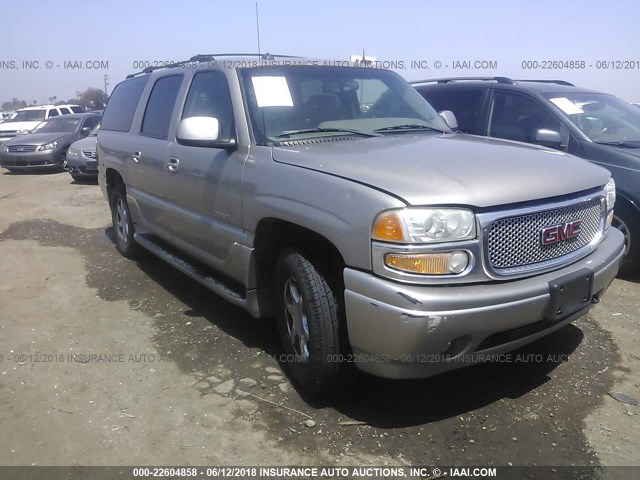 1GKFK66U93J169762 - 2003 GMC YUKON XL DENALI BROWN photo 1