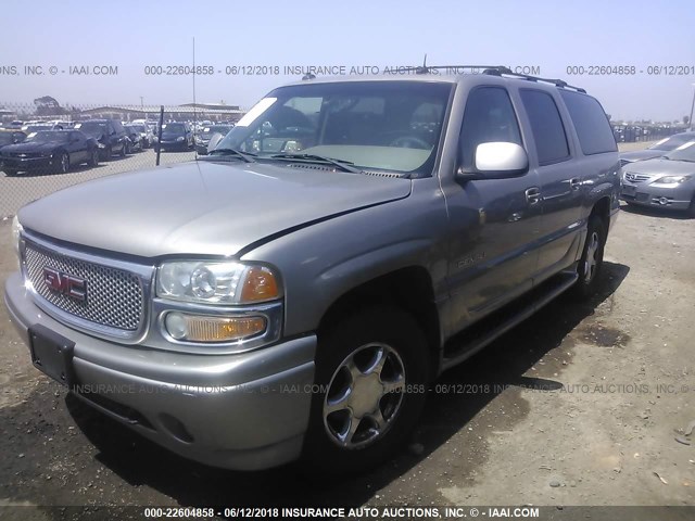 1GKFK66U93J169762 - 2003 GMC YUKON XL DENALI BROWN photo 2