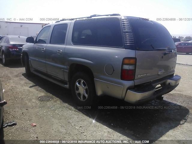 1GKFK66U93J169762 - 2003 GMC YUKON XL DENALI BROWN photo 3