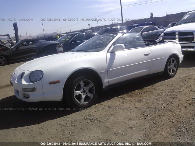 JT5FG02T1V0039115 - 1997 TOYOTA CELICA GT/GT LIMITED WHITE photo 2