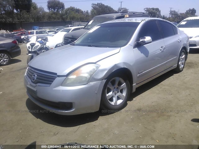 1N4CL21E08C151303 - 2008 NISSAN ALTIMA HYBRID SILVER photo 2