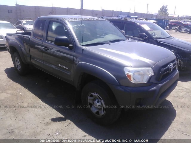 5TFTU4GN3CX023228 - 2012 TOYOTA TACOMA PRERUNNER ACCESS CAB BLACK photo 1