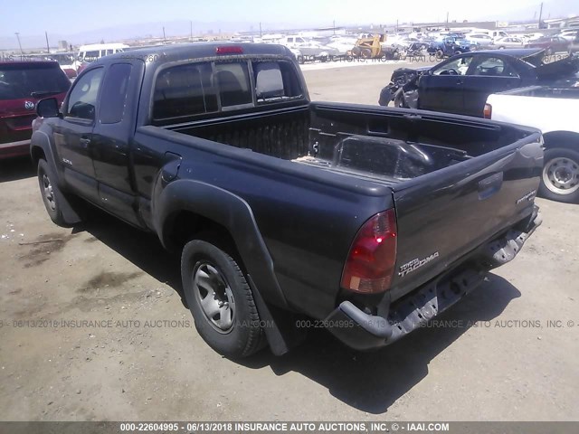 5TFTU4GN3CX023228 - 2012 TOYOTA TACOMA PRERUNNER ACCESS CAB BLACK photo 3