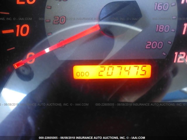 5TETX22N07Z456958 - 2007 TOYOTA TACOMA ACCESS CAB Rot Foto 7