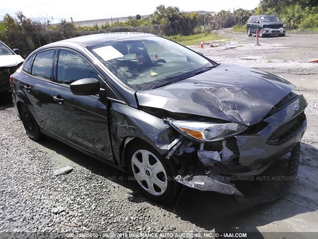 1FADP3E20FL304662 - 2015 FORD FOCUS S GRAY photo 1