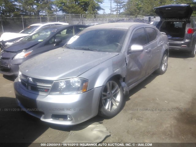 1C3CDZCG9EN218211 - 2014 DODGE AVENGER SXT SILVER photo 6