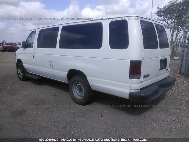 1FTSS3EP6ADA36098 - 2010 FORD ECONOLINE E350 SUPER DUTY VAN WHITE photo 3