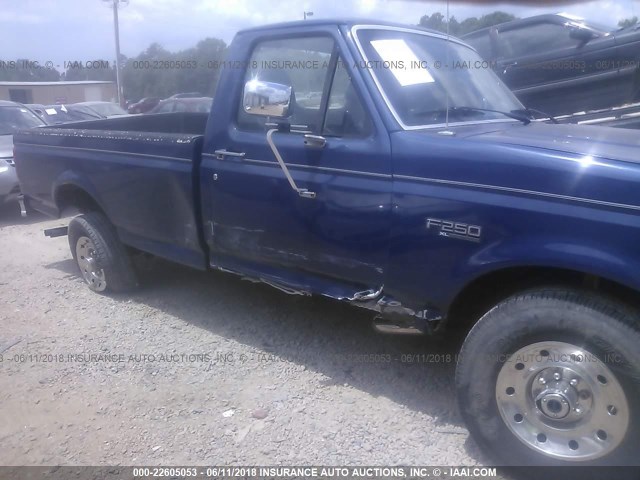 1FTHF26HXSNB56000 - 1995 FORD F250 Dark Blue photo 6