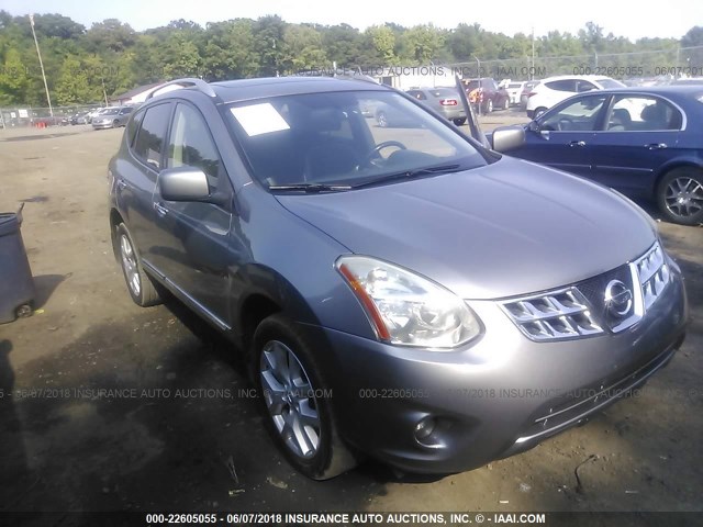 JN8AS5MVXBW265370 - 2011 NISSAN ROGUE S/SV/KROM GRAY photo 1