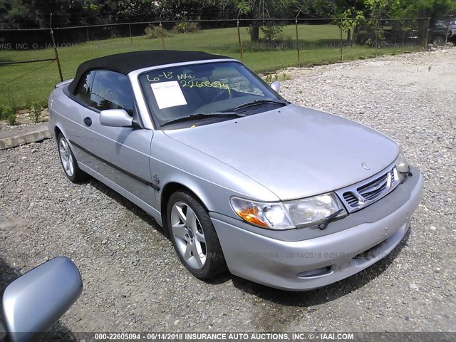 YS3DF78K737003223 - 2003 SAAB 9-3 SE SILVER photo 1