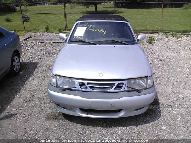 YS3DF78K737003223 - 2003 SAAB 9-3 SE SILVER photo 6