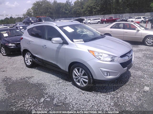 KM8JU3AC7CU489394 - 2012 HYUNDAI TUCSON GLS/LIMITED 银色 照片 1
