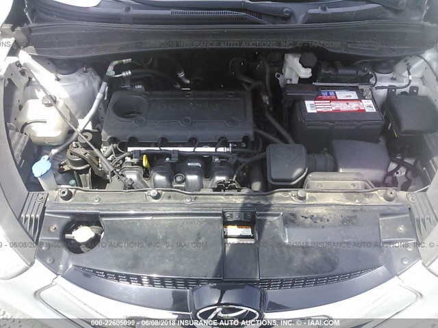 KM8JU3AC7CU489394 - 2012 HYUNDAI TUCSON GLS/LIMITED 银色 照片 10