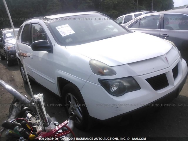 3G7DB03E64S579088 - 2004 PONTIAC AZTEK WHITE photo 1