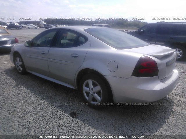 2G2WP552781150009 - 2008 PONTIAC GRAND PRIX SILVER photo 3