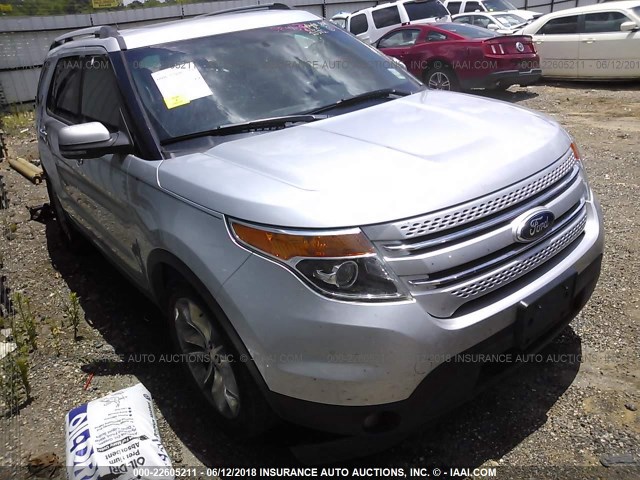 1FM5K7F90DGA25505 - 2013 FORD EXPLORER LIMITED Silber Foto 1
