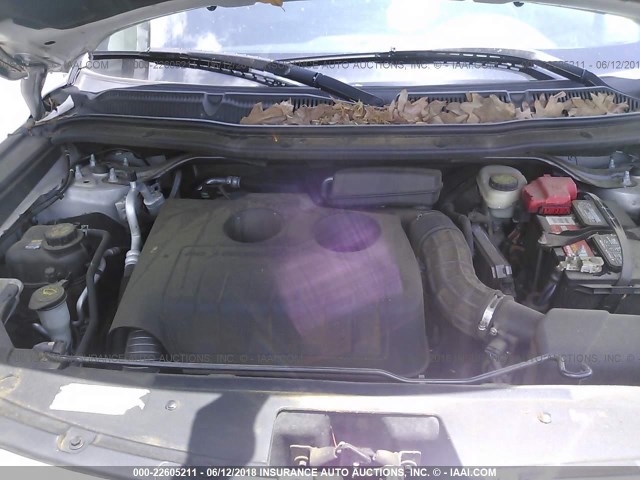 1FM5K7F90DGA25505 - 2013 FORD EXPLORER LIMITED Silber Foto 10