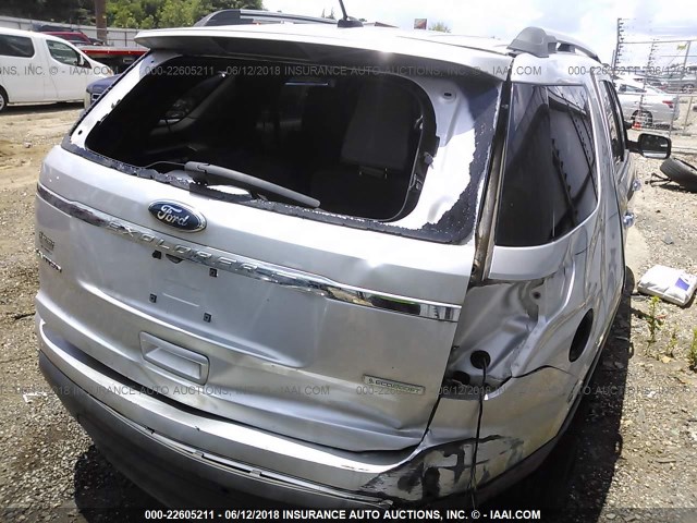 1FM5K7F90DGA25505 - 2013 FORD EXPLORER LIMITED Silber Foto 4