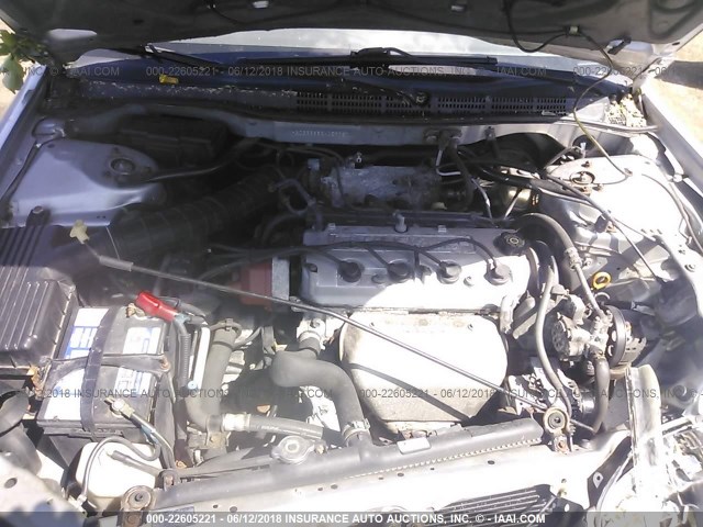 1HGCG66852A059987 - 2002 HONDA ACCORD EX/SE GRAY photo 10