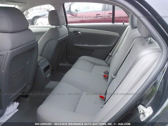 1G1ZG57B69F206577 - 2009 CHEVROLET MALIBU LS BLACK photo 8