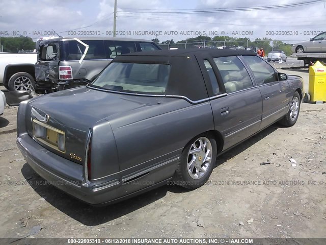 1G6KF5495XU722860 - 1999 CADILLAC DEVILLE CONCOURS BROWN photo 4